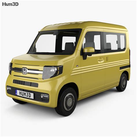 Honda N-Van Style Fun 2021 3D model - Vehicles on Hum3D