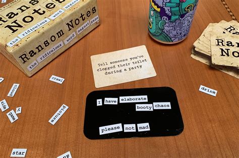 Ransom Notes: The Ridiculous Word Magnet Game | Indiegogo | Ransom ...