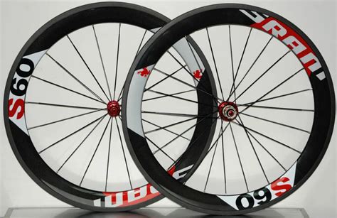 sram s60 (60mm) Clincher full carbon Fiber bicycle wheels Road/Racing ...