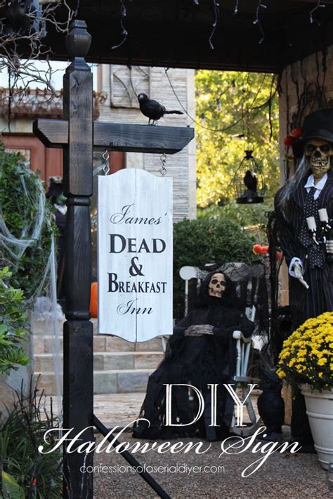 DIY Halloween Sign | Hometalk