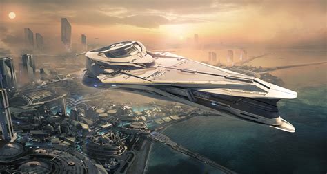 science fiction, spaceship, video games, Star Citizen, space, concept art, HD Wallpaper | Rare ...