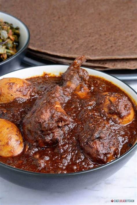 Doro Wat - Ethiopian Chicken stew - Chef Lolas Kitchen
