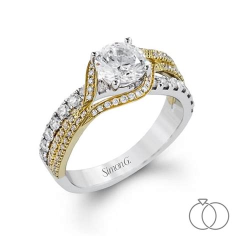 A unique two-tone engagement ring may be the perfect design for your future bri… | Diamond ...