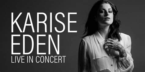 Karise Eden - Live In Concert