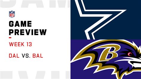 Dallas Cowboys vs. Baltimore Ravens preview | Week 13