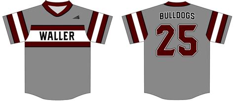 Waller High School Custom Baseball Jerseys - Custom Baseball Jerseys ...