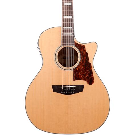 D'Angelico Premier Fulton 12-String Acoustic-Electric Guitar Natural | Musician's Friend