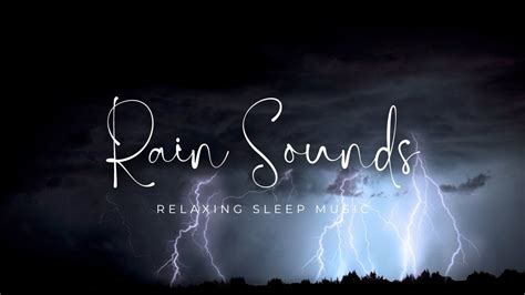 RELAXING thunder and rain With lightning Sounds Help You Asleep Faster, Helps for anxiety, - YouTube