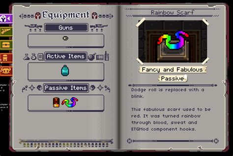 Rainbow Scarf- The Most Fabulous Item in the Gungeon! by xCipherz ...