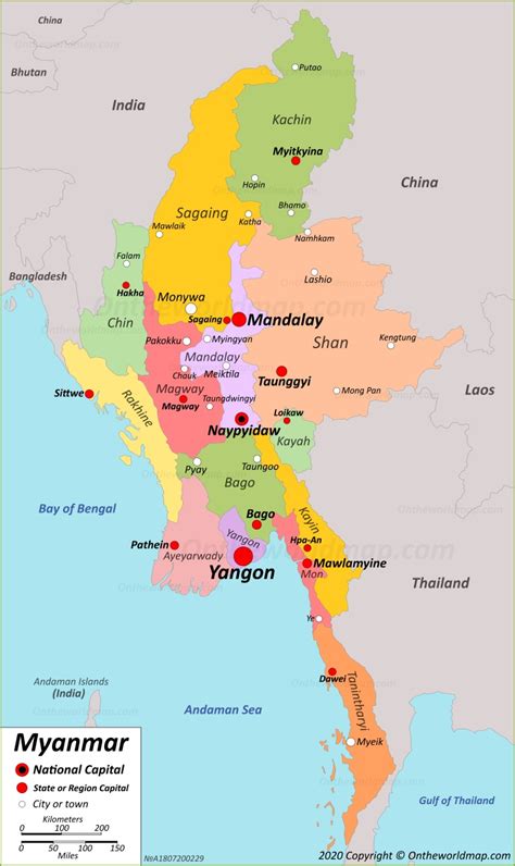 Burma Map | Maps of Burma (Myanmar)