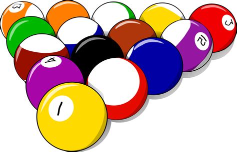 Clipart - 15 balls