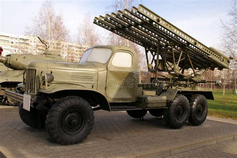 Katyusha Multiple Rocket Launcher BM-13 Stock Image - Image of second ...