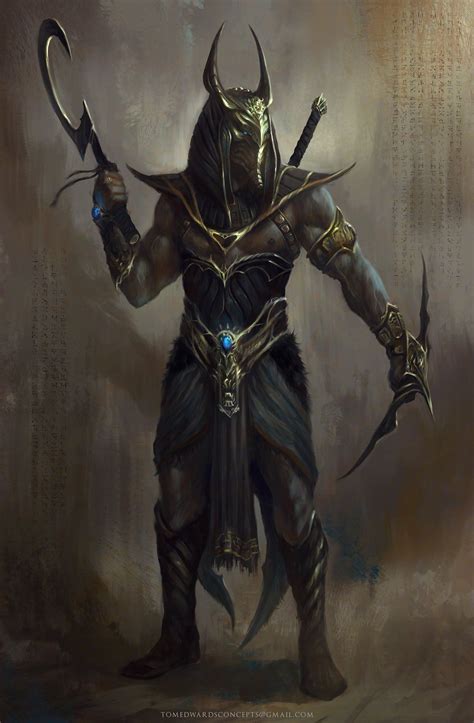 Anubis Batman by TomEdwardsConcepts on deviantART | Egyptian warrior ...