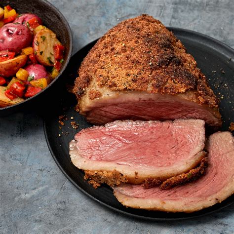 Oven-Roasted Picanha with Aromatic Salt Crust and Warm Potato and Pepper Salad | Beef recipes ...