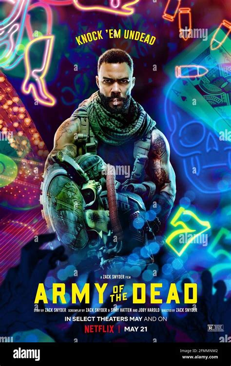 ARMY OF THE DEAD, US character poster, Omari Hardwick, 2021. © Netflix ...