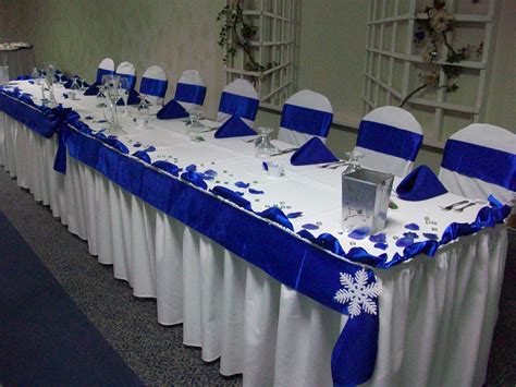 Pin by Diamond Event Center and Cater on Marquise Ballroom | Blue wedding decorations, Royal ...