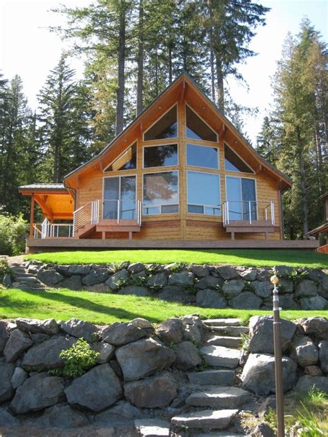 Pan Abode Homes | Cedar homes, Cabin design, Log home kits