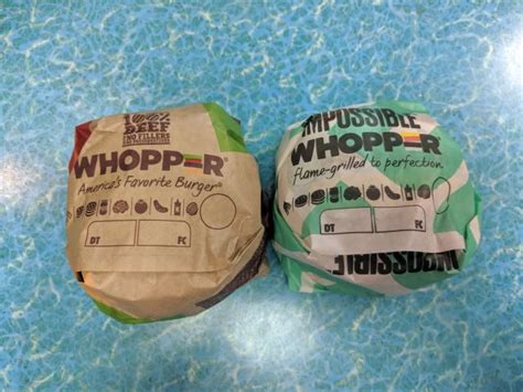 Review: Impossible Whopper vs. Regular Whopper