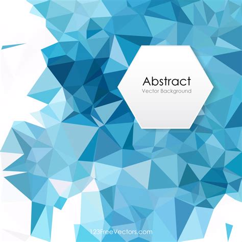 Polygonal Sky Blue Pattern Background Free Vector by 123freevectors on DeviantArt