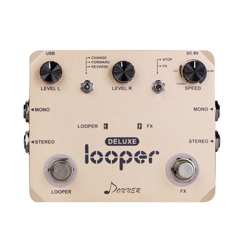 Donner Deluxe Looper Guitar Pedal First Look Review | Greg Kocis