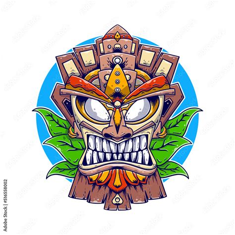 Totem Logo mascot Stock Vector | Adobe Stock