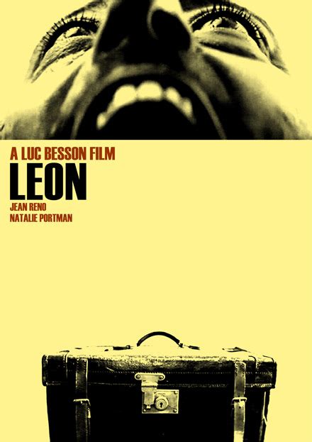 Leon Film Poster - The Graphic Designer