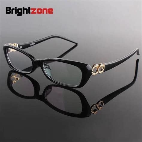 2017 New Arrival Women Cat Eye Polycarbonate Full Rim Myopia Optical ...