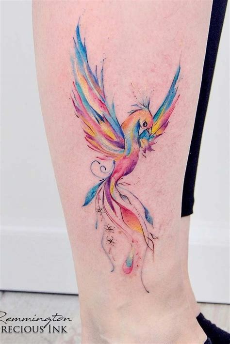Discover 72+ rainbow phoenix tattoo latest - in.cdgdbentre