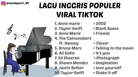 Lagu Inggris POPULER - YouTube