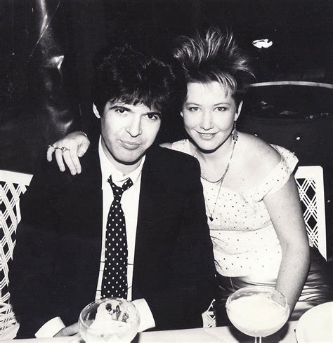 Clem Burke (from Blondie) with KV, 25th Bday party