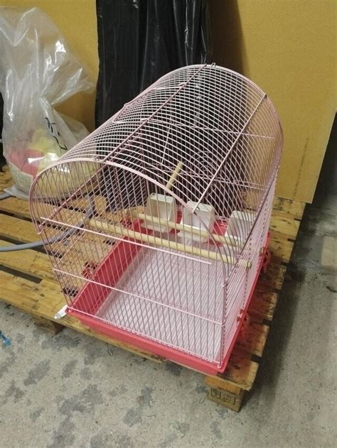 Pink Bird Cage / Budgie Cage | in Derby, Derbyshire | Gumtree