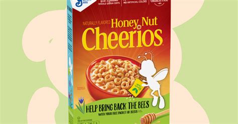 Honey Nut Cheerios BuzzBee Save The Bees Box Change