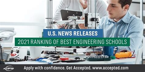 U.S. News Releases 2021 Ranking of Best Engineering Schools | Accepted