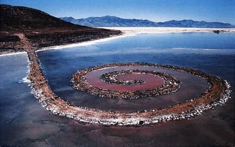 The Spiral Jetty, Utah