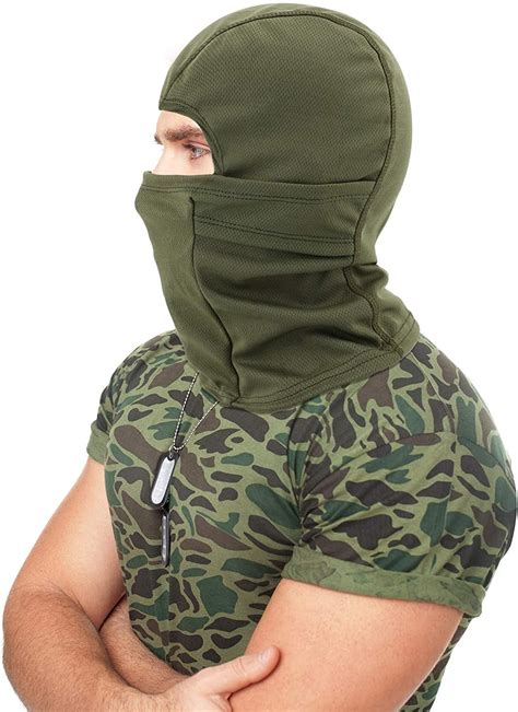 3 Pieces Balaclava Mask Motorcycle Windproof Camouflage Fishing Fac ...