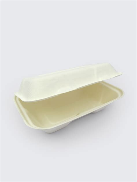 Vegware | Bagasse Clamshell Food Containers