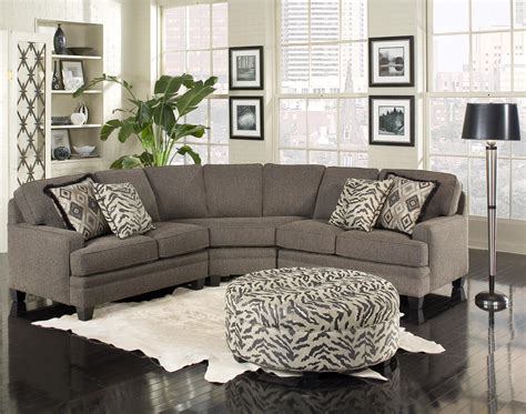 Smith Brothers Build Your Own (5000 Series) Five Person Sectional Sofa with Contemporary Style ...