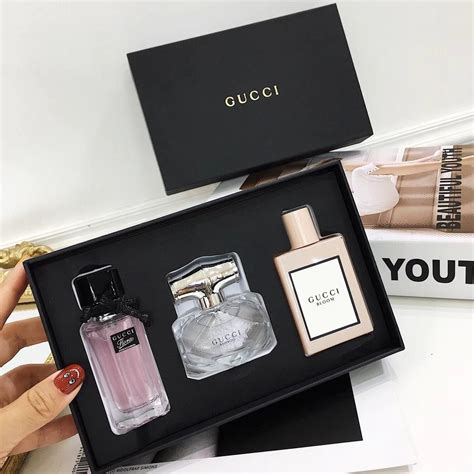 GUCCI Miniature Perfume Collection Set 3 in 1 For Women | Shopee Malaysia