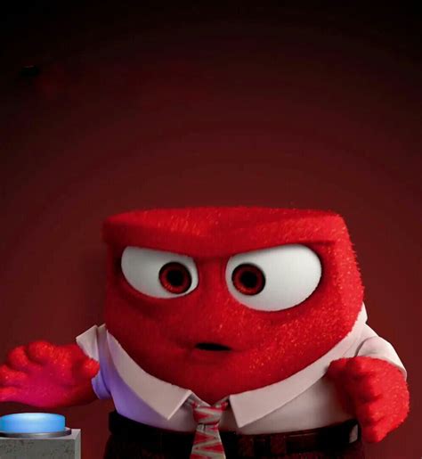 Pixar Inside Out: Meet Anger, the Fiery Character