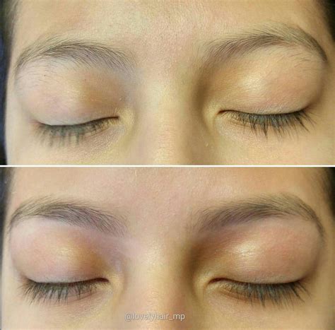 Before and after eyebrow waxing | Waxed eyebrows, Eyebrows, Hair styles