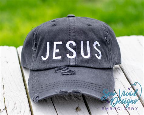 Jesus Hat Custom Trucker Hat for Women Distressed Baseball | Etsy