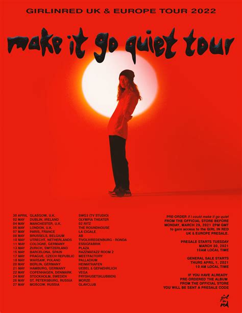 Girl In Red Announces 2022 UK And Ireland Tour Dates – Tickets