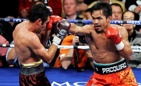 Photos - Oscar de la Hoya vs Manny Pacquiao - Boxing news - BOXNEWS.com.ua