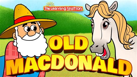 Old MacDonald Had a Farm with Lyrics - Old MacDonald - Farm Animals For Kids by The Learning ...