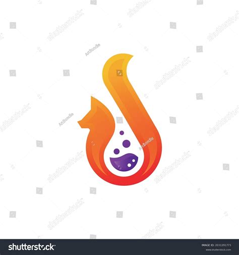 Fox Lab Logo Design Vector Stock Vector (Royalty Free) 2031291773 | Shutterstock