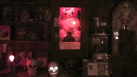 The Conjuring Occult Museum Annabelle tour with Lorraine Warren from Bearfort Paranormal - YouTube