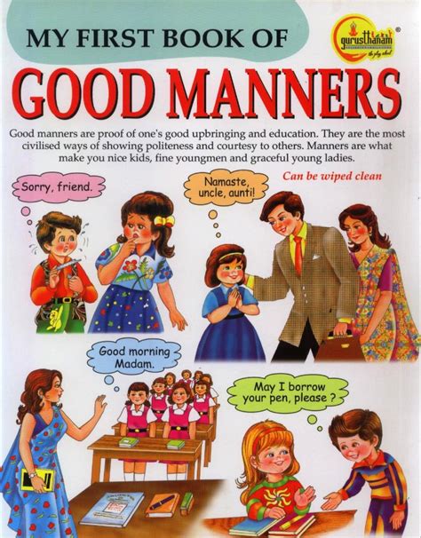 MY First Book Of Good Manners at Rs 70/piece | Children Educational Books | ID: 21430190248