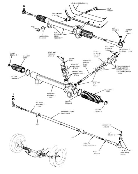 Rack Pinion Steering Diagram