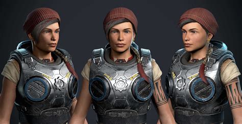 ArtStation - Gears 5 - Kait Diaz (fan art)