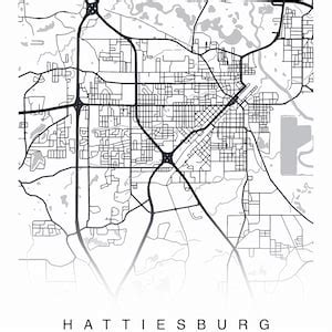 Hattiesburg Ms Zip Code Map - Map